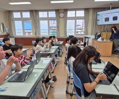3학년 찾아가는 AI·SW교육 체험학습 실시