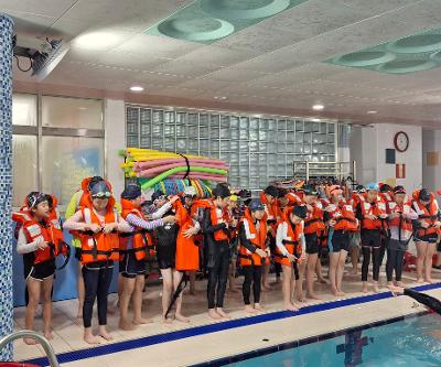 4학년 생존수영교육