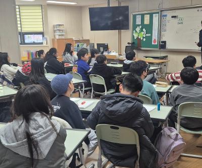 5학년, 졸업선배 멘토링 실시