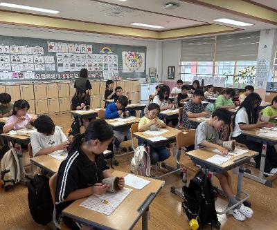 신광초, 3학년 6월 교내체험학습 실시