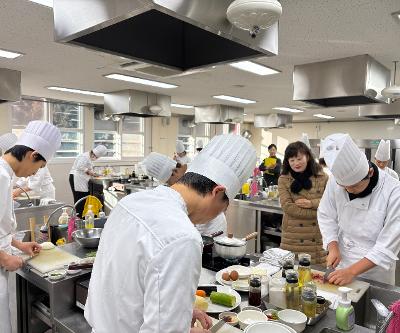 2025학년도 관광조리과 1학년 한식기능경진대회