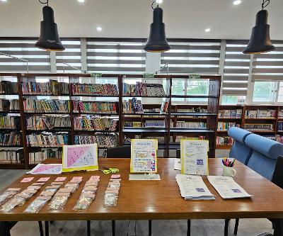 4월 심경도서관 독서의 달 "책장을 펼치는 시작점, 책:갈피" 행사 운영