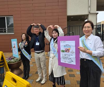 등굣길 따뜻한 인사 맞이, 학교장과의 간담회 실시
