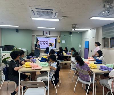 학생맞춤통합지원 교육복지 여름방학프로그램 '반짝반짝공작소' 운영