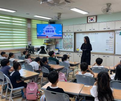 2026학년도 1,2,6학년 대상 생존수영 이론교육 실시