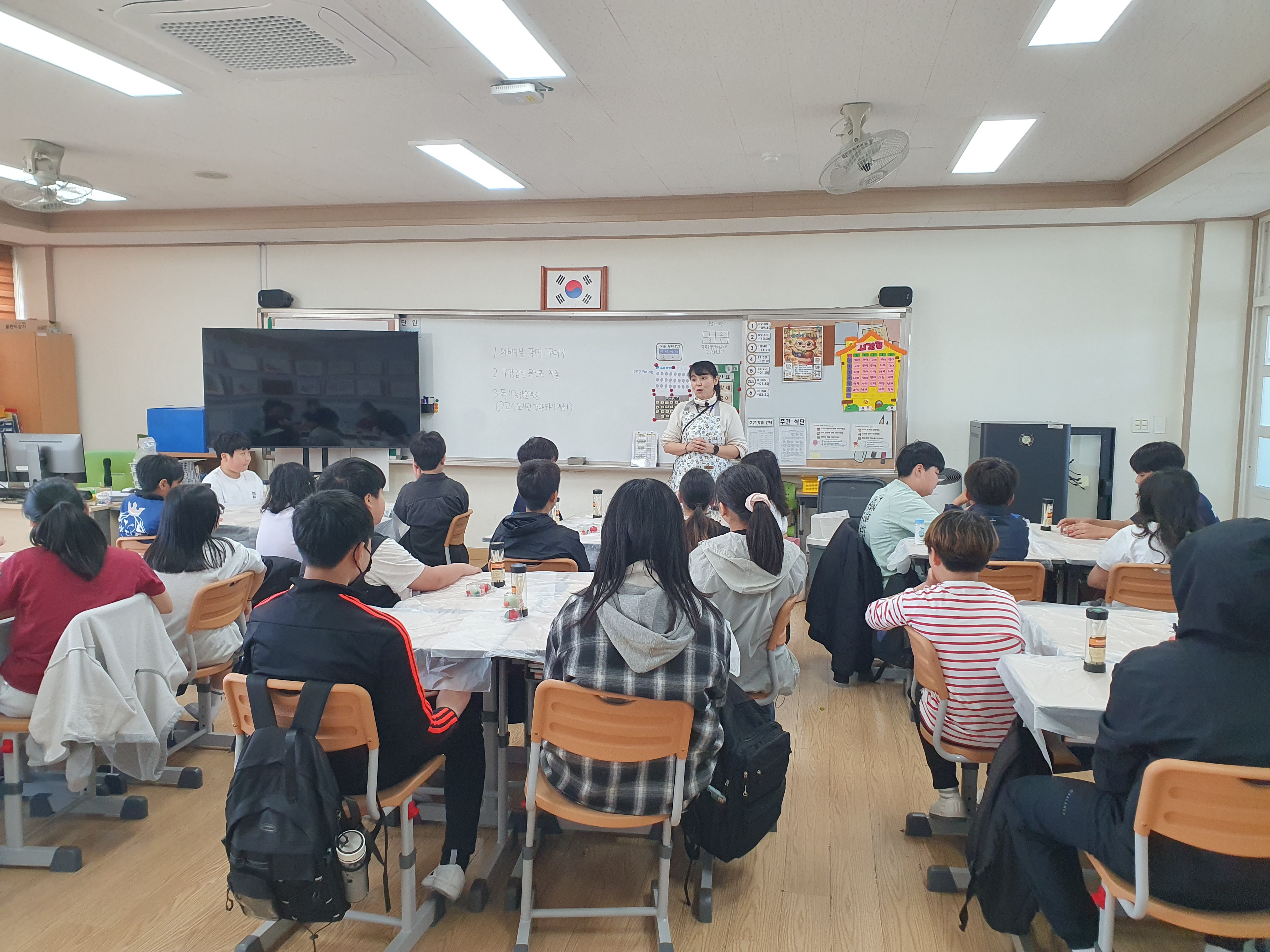 6학년 어버이날 기념 화과자 만들기2