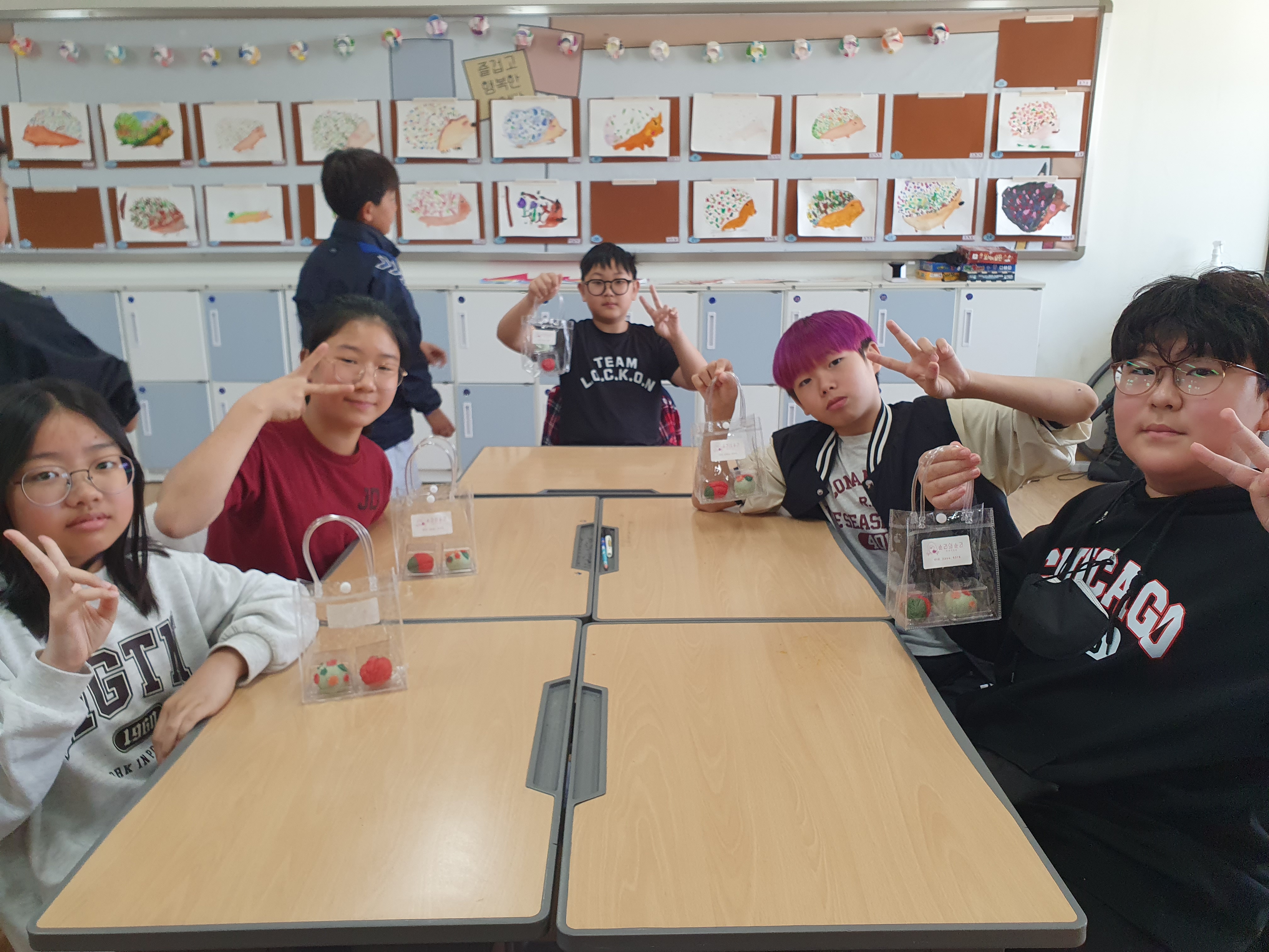 6학년 어버이날 기념 화과자 만들기4