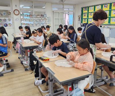 3학년 지속가능환경교육 그린푸드 경단 만들기 체험활동 실시