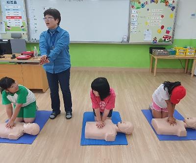 3학년 심폐소생술교육 운영