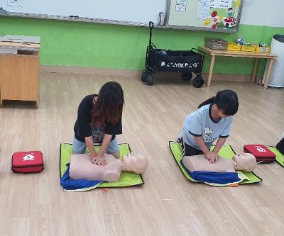 3학년 안전교육(심폐소생술 실습교육) 운영