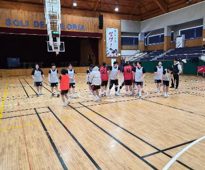 제주서중학교 여자농구스포츠클럽, 중앙고등학교 농구스포츠클럽과 교류전