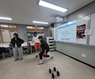 제주서중,피지컬40 행사 개최