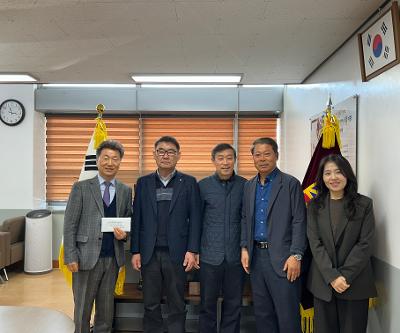 제주시 62 타이거즈 축구동호회, 장학금 150만 원 기탁