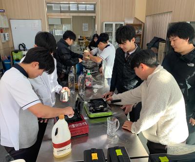 2025학년도 돌고래축제 1학년 해양산업과 부스 운영 준비