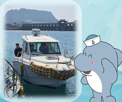 3학년 해양산업과 수상레저기구조종 실습 수업 실시