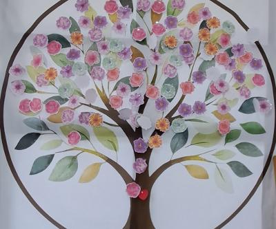 생명존중 의식 함양을 위한 생명존중 캠페인-생명나무 꾸미기