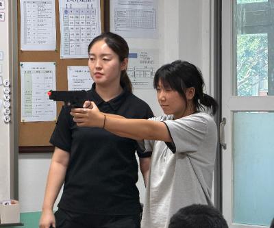 경호원 직업체험 프로그램 실시