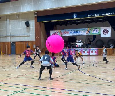 제20회 교육감배 전도학교스포츠클럽축전 킨볼, 플로어볼, 배구 입상
