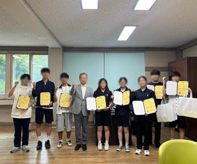 2026학년도 학생 참여형 디지털 리터러시 콘텐츠 공모전 우수작 시상