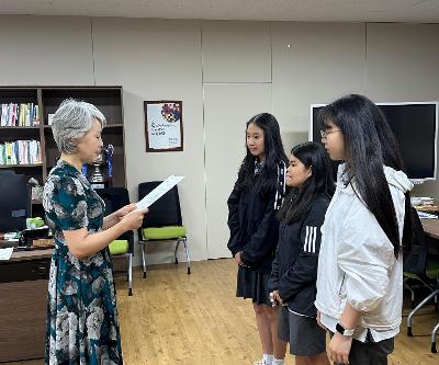2026 수학구조물만들기대회 입상팀 시상