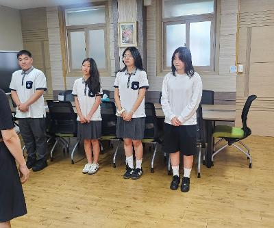 2026학년도 교외 백일장 '한뫼문학백일장' 우수 학생 시상
