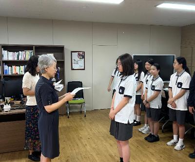 2026학년도 독후활동대회 우수학생 시상