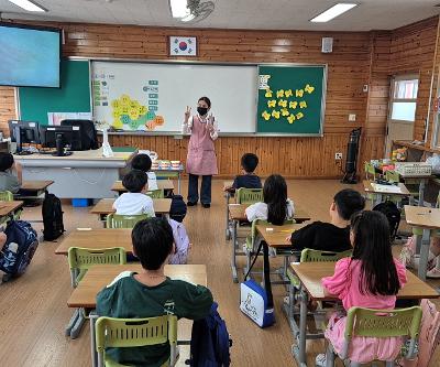 1,2학년 구강보건교육 실시