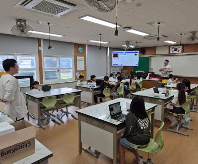 2025년 디지털 기반 연구학교 연계 AI 융합캠프(9월) 활동사진
