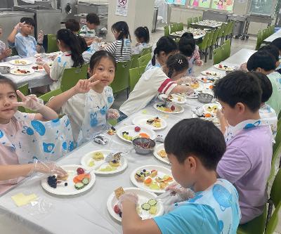 1~2학년 체험연계 식생활교육, 「알록달록 건강 간식, 즐거운 요리 체험」