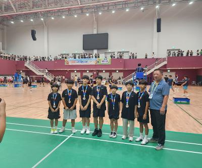 제20회 교육감배 스포츠클럽축전 배드민턴 3위 입상