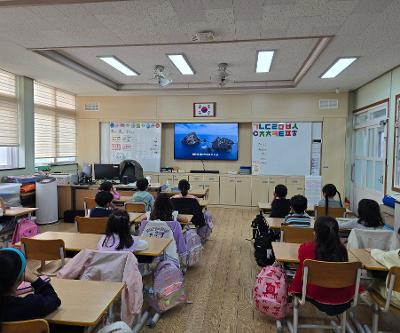 전교생 대상 독도교육주간 운영