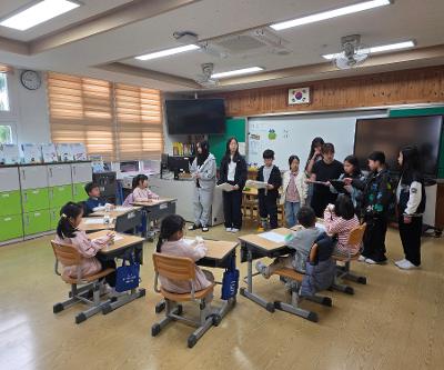 학생자치회 주관 학교폭력예방 캠페인 실시