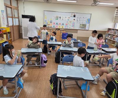 1학년 감염병 예방 손씻기 체험교실 운영