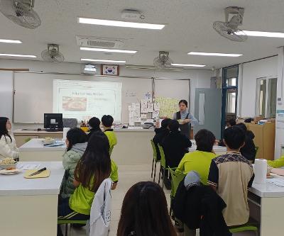 융합수업 고기국수 만들기