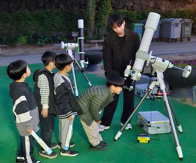 2026 찾아가는 천체관측교실 운영-달과 목성을 만나다