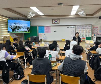 6학년 4.3. 명예강사 초청 강연