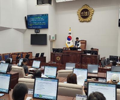 청소년의회 의정체험 참가