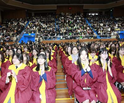 남녕고등학교 37회 졸업식