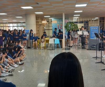 개교기념 주간 2025 등굣길 연주회 1