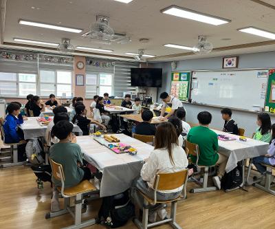 5학년 교내 진로체험학습 쿠킹클래스 운영 