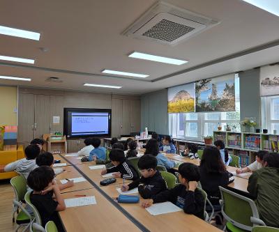 글샘터 도서관 독서 동기부여 수업