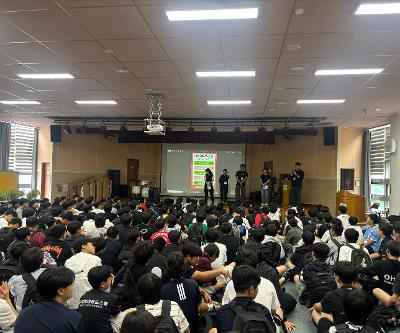 1학년 자유학기 청소년 수련원 활동 사진(7/1)