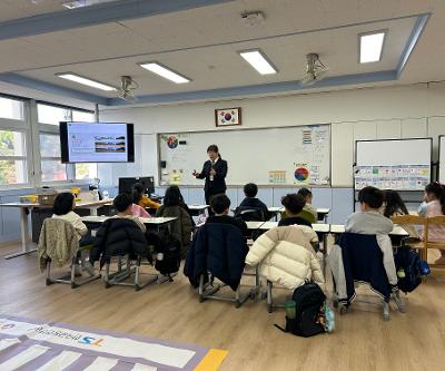 교통안전교육실시(1,2학년)