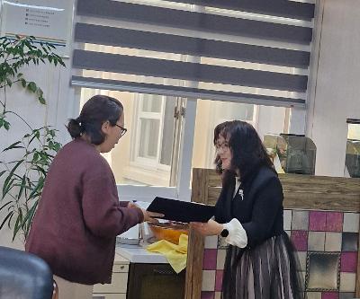 책 읽어주는 학부모회 위촉장 수여