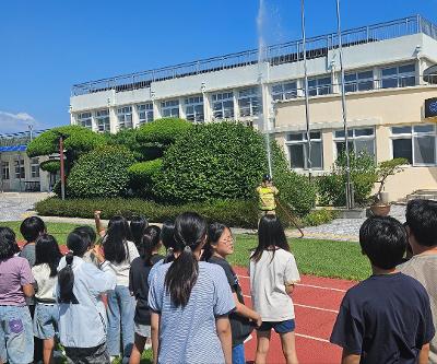 안전한 학교 만들기! 성산119센터와 합동 소방훈련 실시
