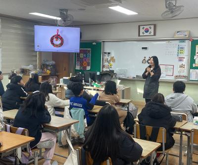 (1219) 4학년 오라 업사이클링 양말목 키스 만들기 체험
