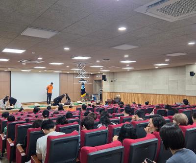 2026학년도 교직원 심폐소생술 등 응급처치 연수 실시