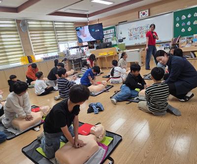 학생 심폐소생술 교육 실시(2026.10.12.~10.15.)