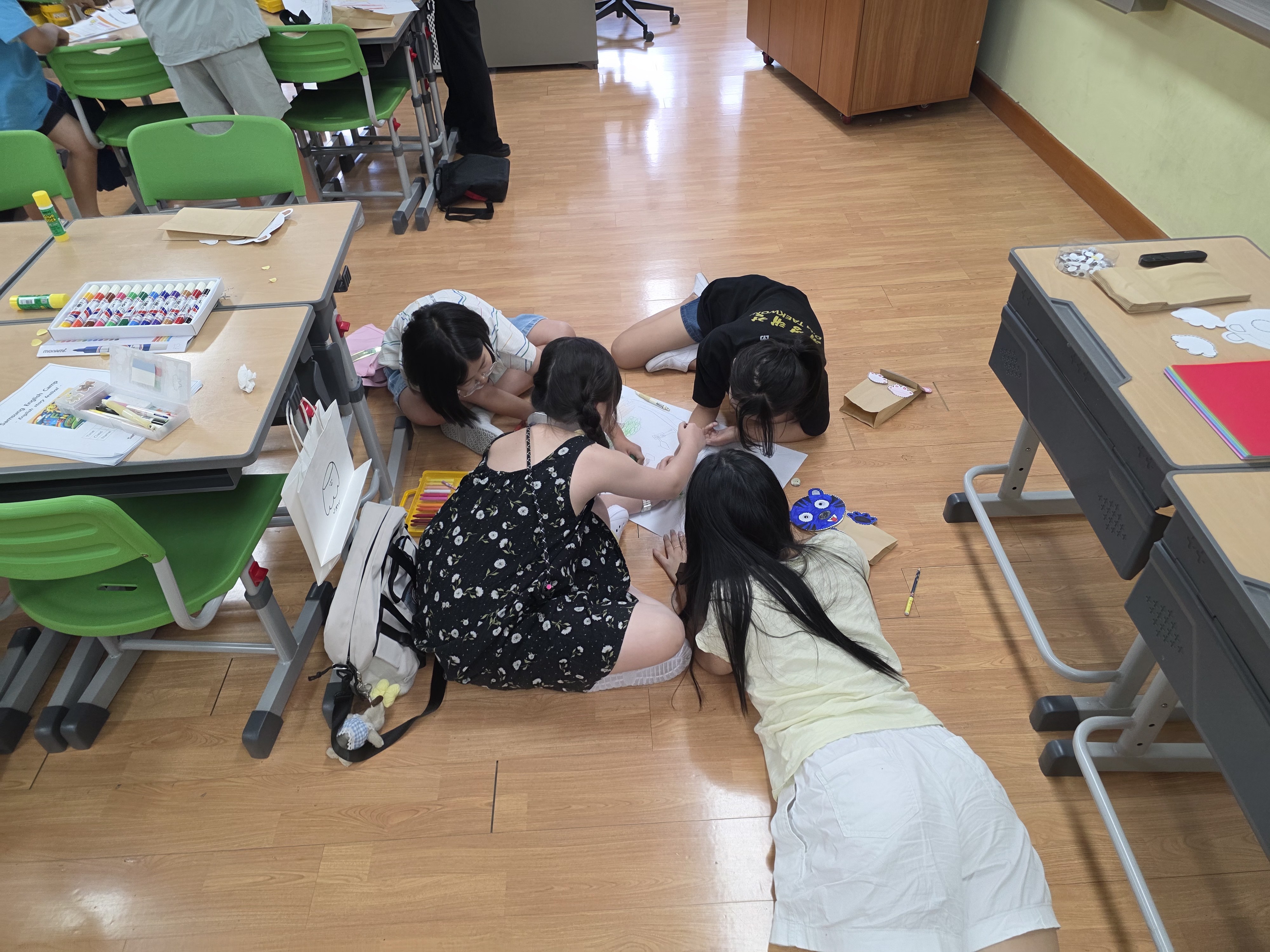 영어캠프 활동 사진