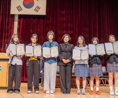 [교무부] 청소년의 달 기념식
